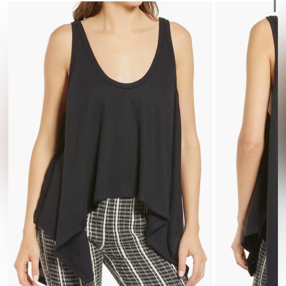 Free people Sing La La Tank In Black M - Picture 4 of 7